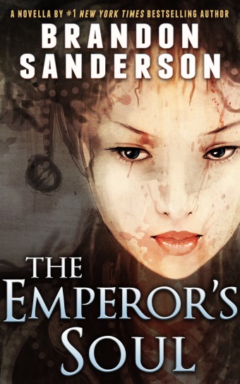 Grab a copy of Brandon Sanderson's The Emperor's Soul for a quick, entertaining read.