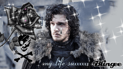 I imagined Sam to be the brooding type, like Jon Snow. Only Jon Snow actually had things to brood about.